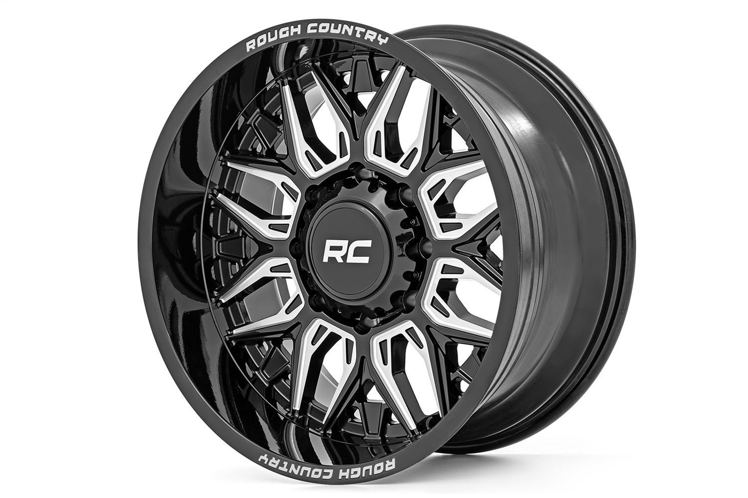 86201010 86-Series Wheel, Size: 20" x 10", Bolt Pattern: 8 x 6.50" [Finish: Gloss Black]