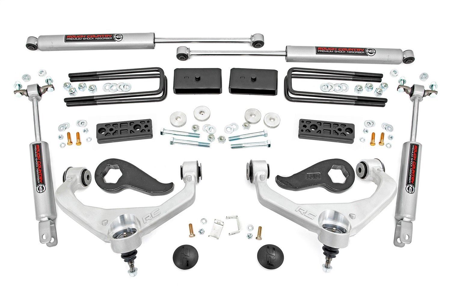 95830 3in GM Bolt-On Suspension Lift Kit (2500HD)