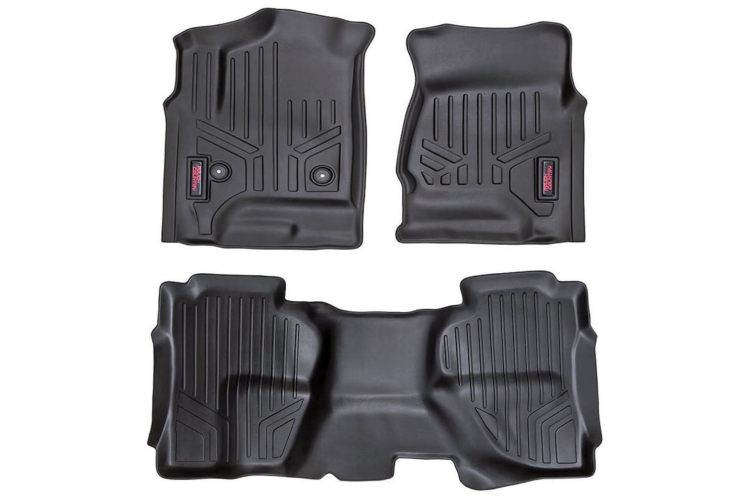 M-21412 Heavy Duty Floor Mats - Front and Rear Combo (Double Cab Models)