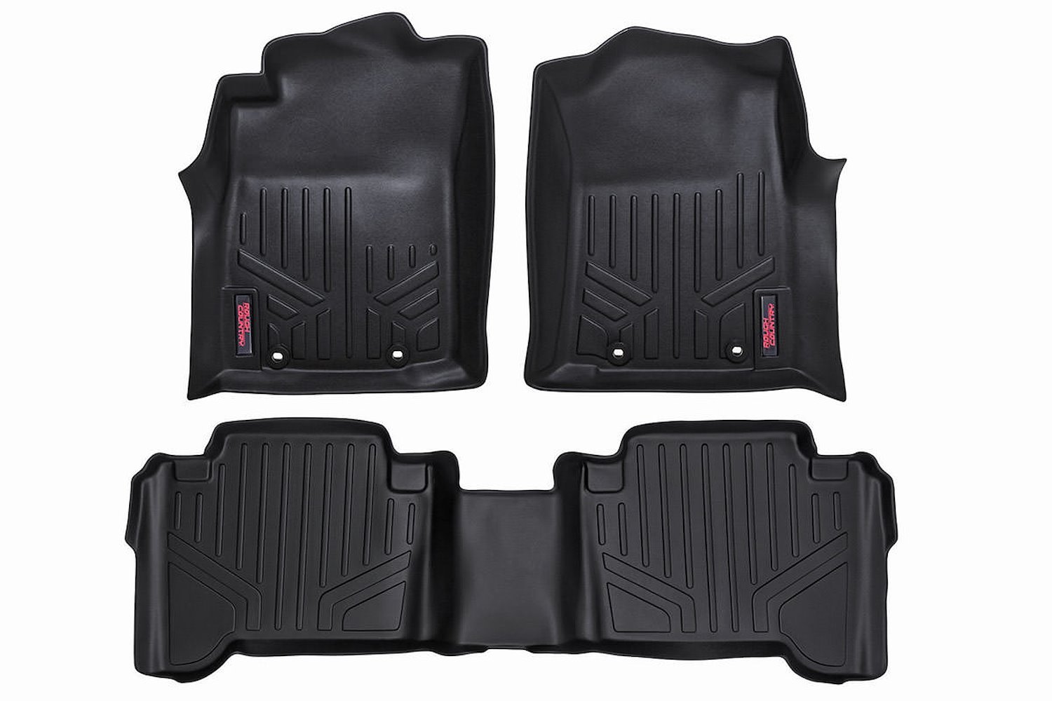 M-70713 Heavy Duty Floor Mats - Front and Rear Combo (Double Cab Models)