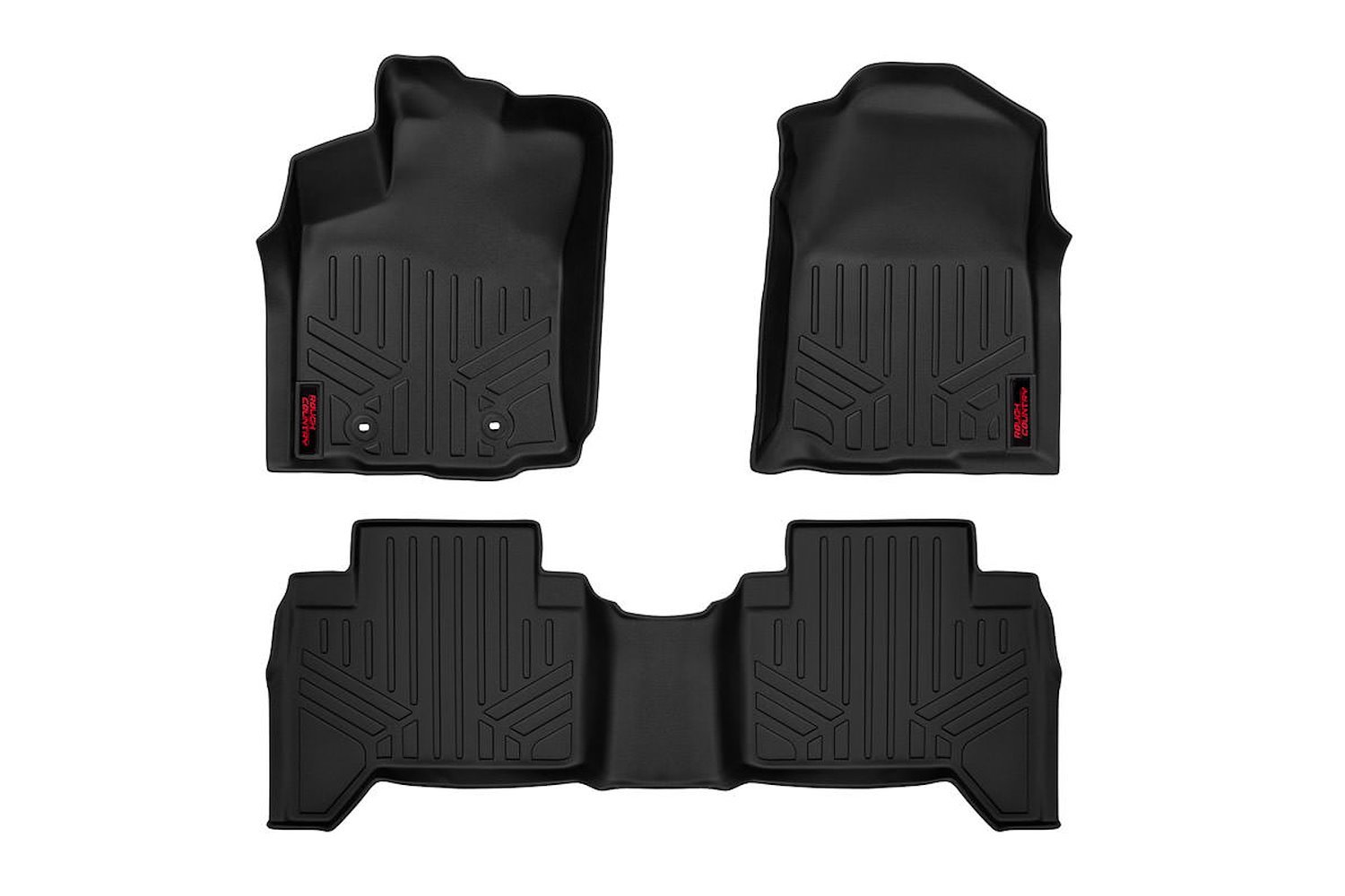 M-71216 Heavy Duty Floor Mats - Front and Rear Combo (Double Cab Models)