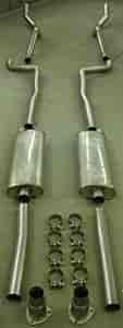 Header-Back Exhaust System 1955-57 Chevy