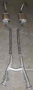 Header-Back Exhaust System 1965-66 Mustang V8