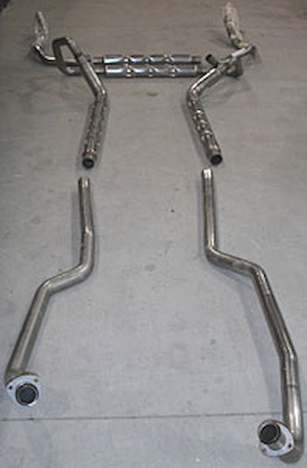 Manifold-Back Exhaust System 1969 Small Block Camaro