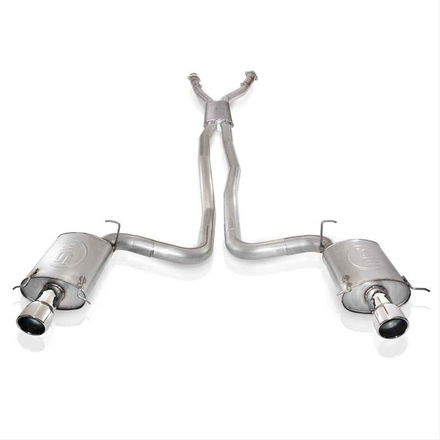 2004-2007 Cadillac CTS-V performance 304 stainless steel exhaust system with Resonator for use with