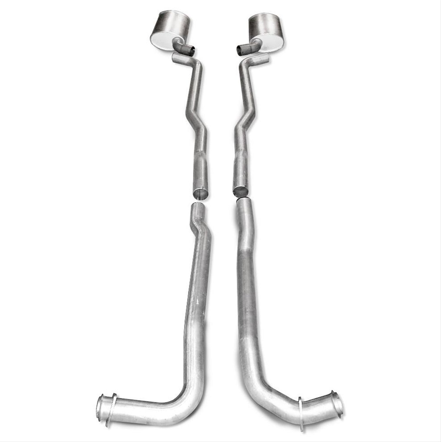 73-82 Corvette Exhaust system - big block-auto trans. CNC Mandrel Bent 2 1/2 18 gauge 304 Stainless