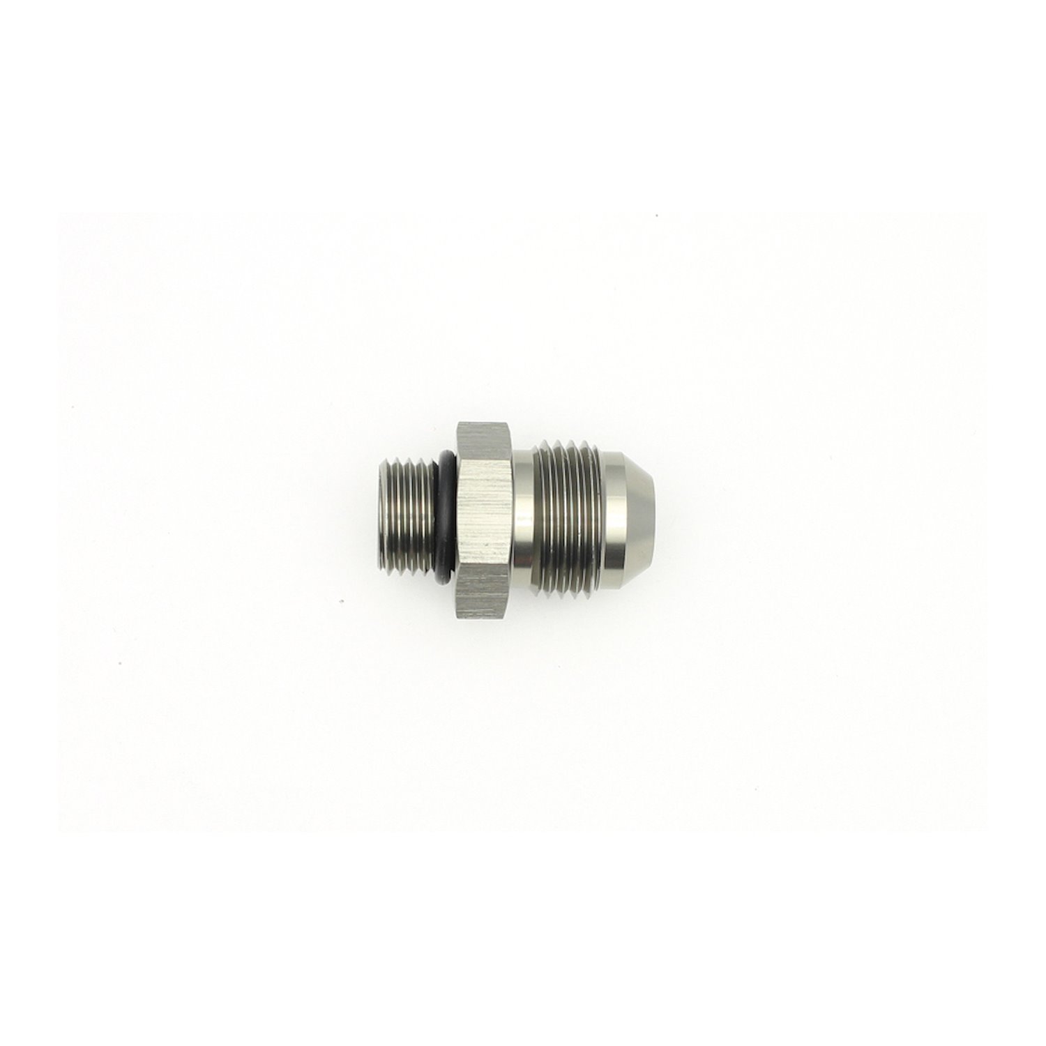 6020405 6AN ORB Male to 8AN Male Flare Adapter (Incl O-Ring) Anodized DW Titanium