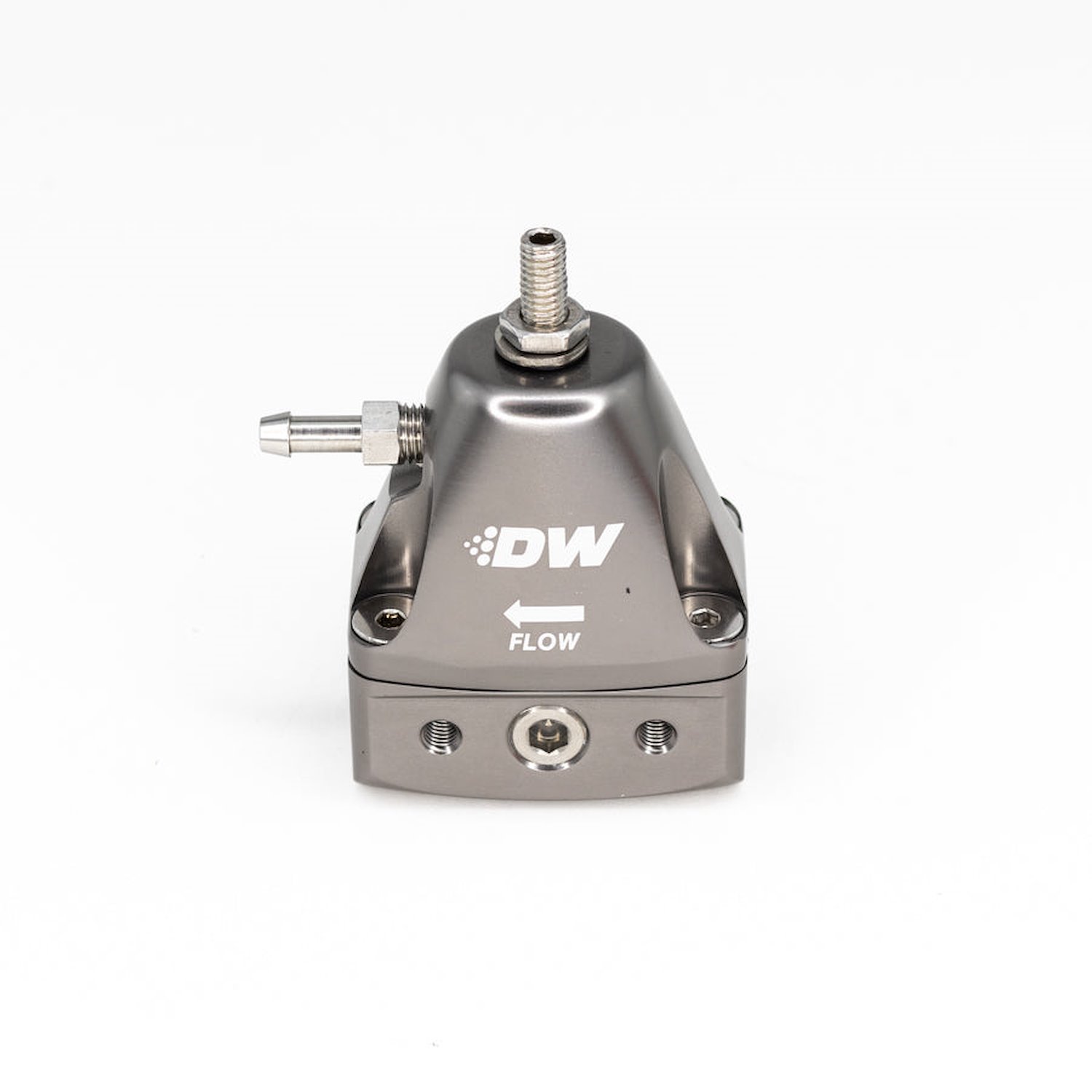 61001FRT DWR1000iL in-line adjustable fuel pressure regulator universal fitment - titaniumT6061 Aluminum