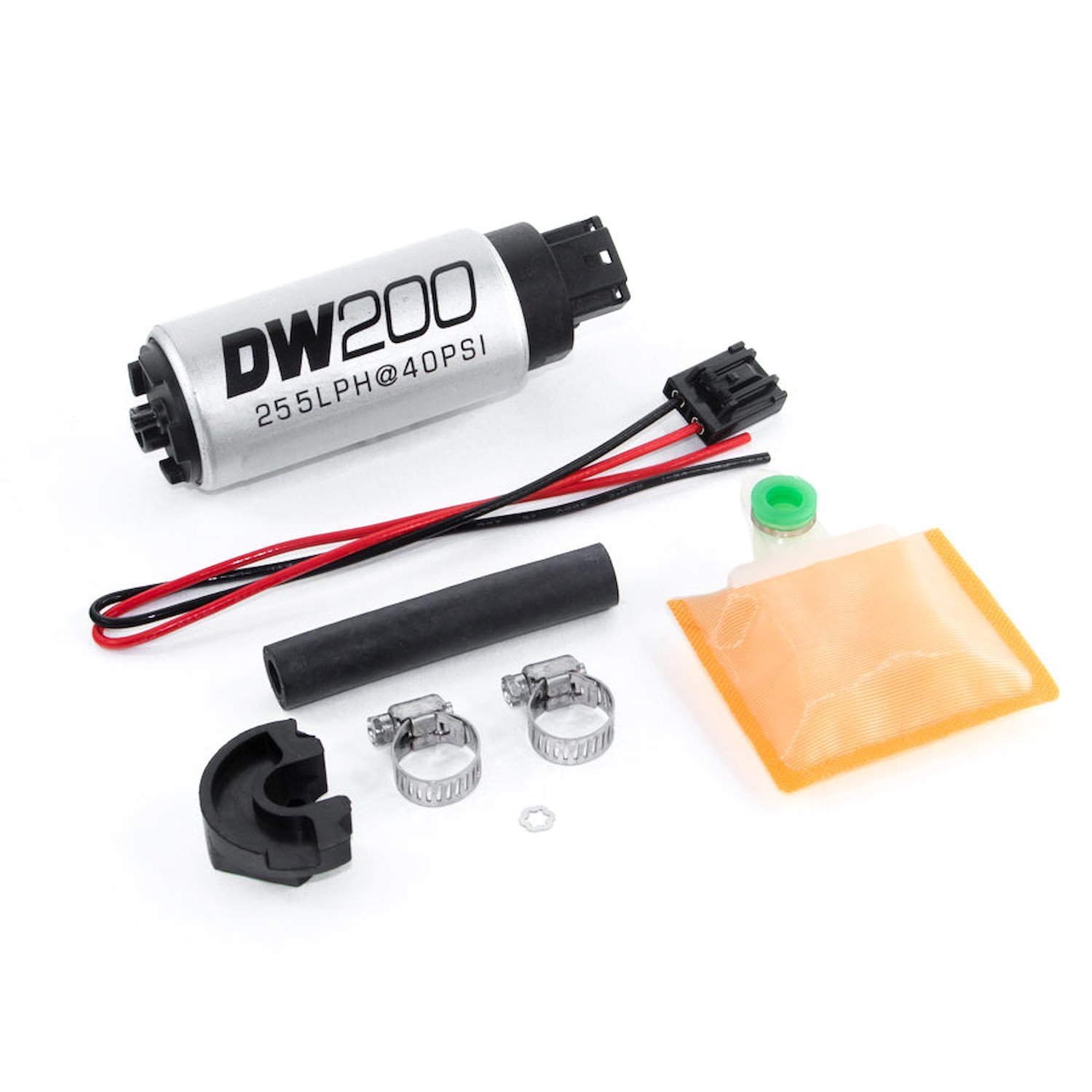 92010766 DW200 series 255lph in-tank fuel pump w/ install kit for 240sx 89-94 and 89-93 Nissan Skyline R32 Non-GTR