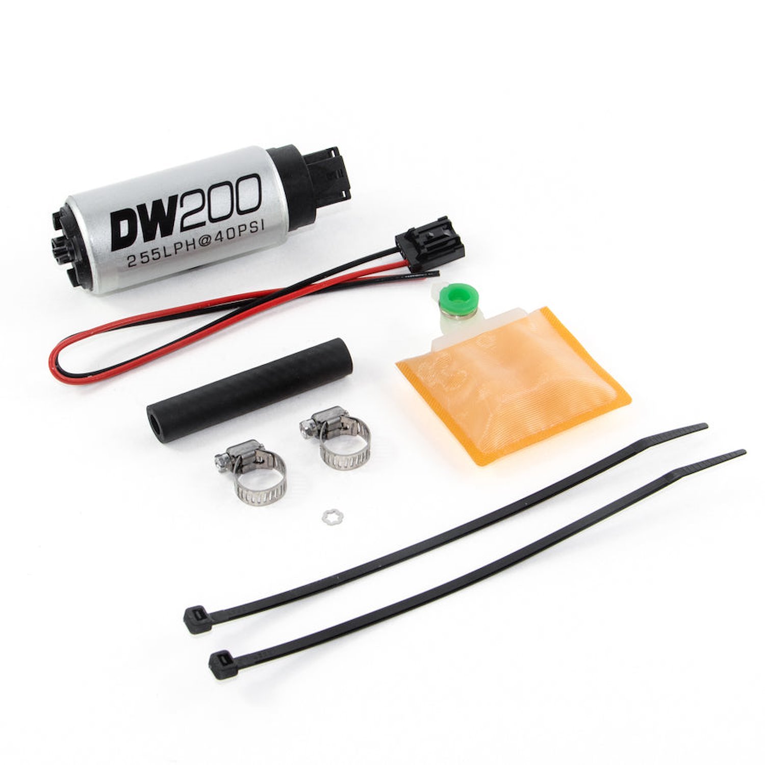 92010883 DW200 series 255lph in-tank fuel pump w/ install kit for Eclipse (all FWD) 90-94