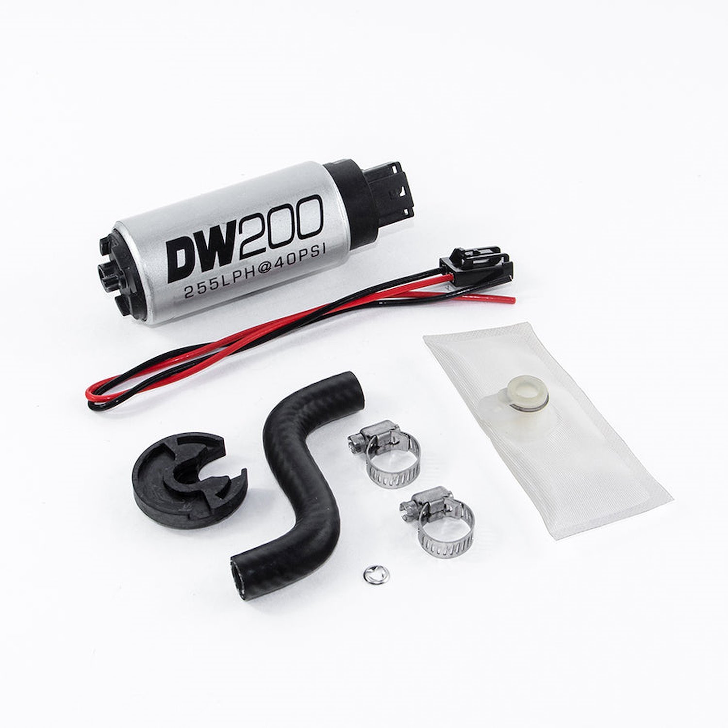 92011014 DW200 series 255lph in-tank fuel pump w/ install kit for 85-97 Ford Mustang