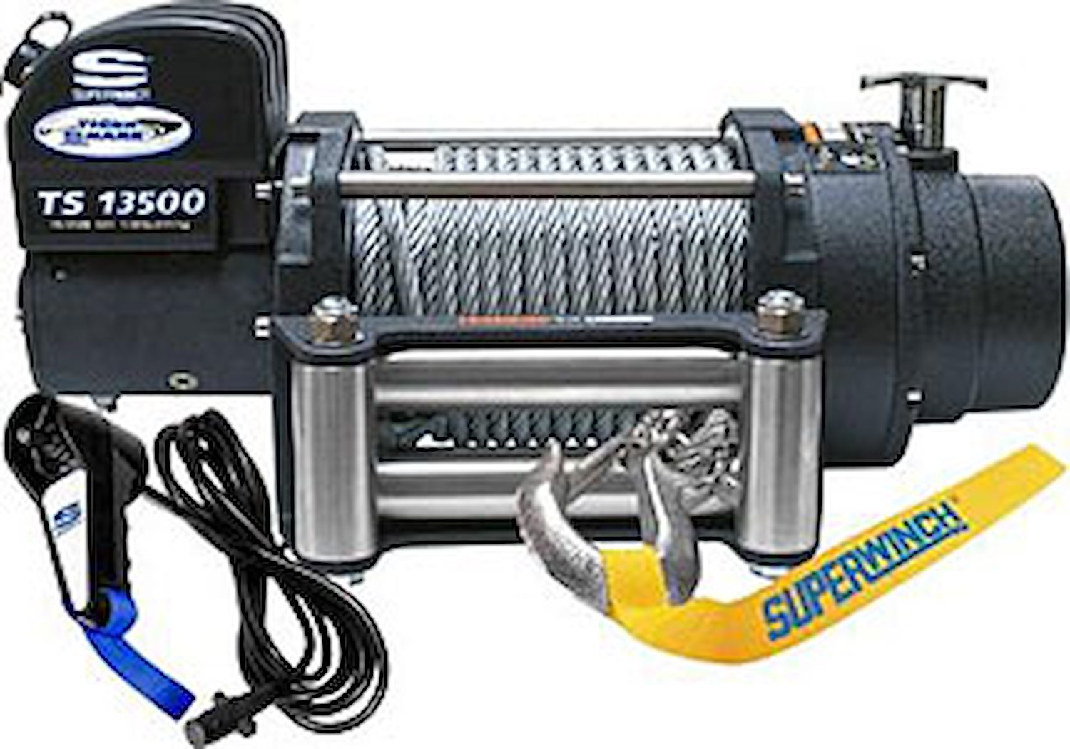 Tiger Shark 13500 12V Series Winch 5.3 HP Motor