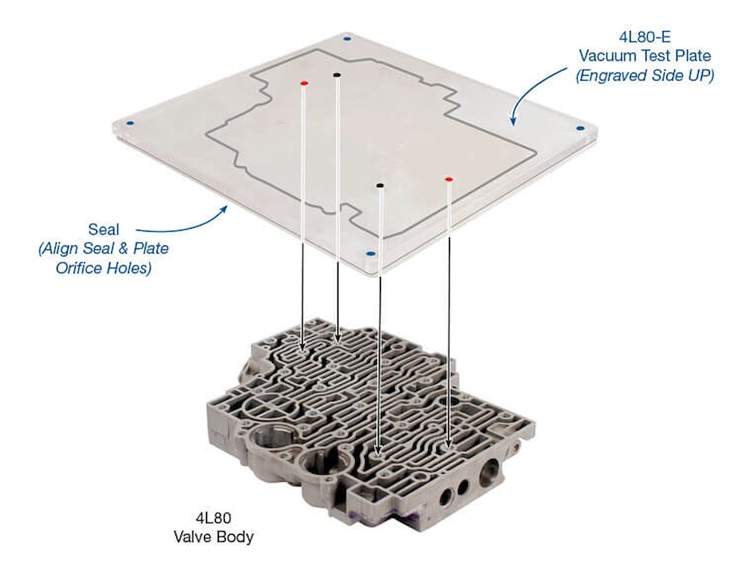 34994-VTP Vacuum Test Plate Kit, 4L80-E, 4L85-E