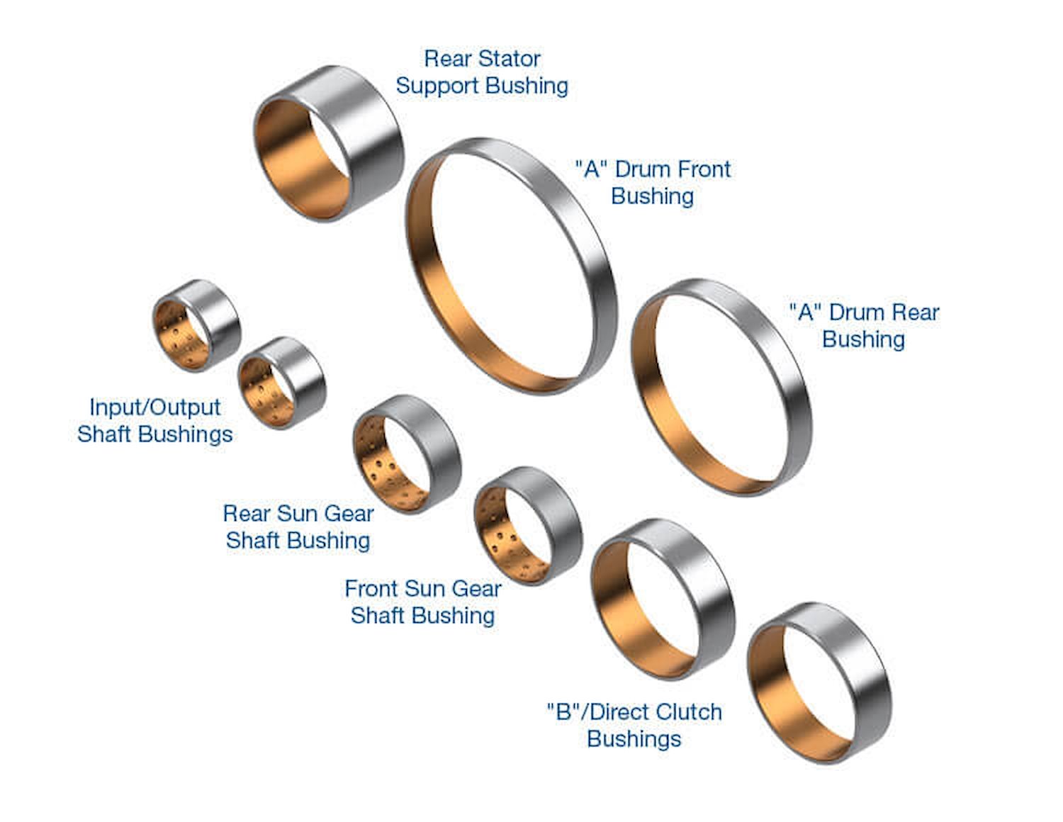 6R80 FORD BUSHING SET