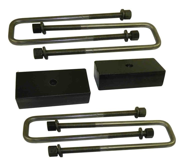 SMX-155015 1.500 in. Heavy Duty Block and U-Bolt Kit Fits Select 2001-2010 Chevy, GMC Models