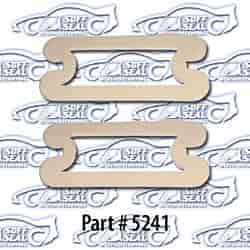 Rear bumper reflector gasket, backup lens gasket 70-72 Chevrolet El Camino, Monte Carlo, SWG