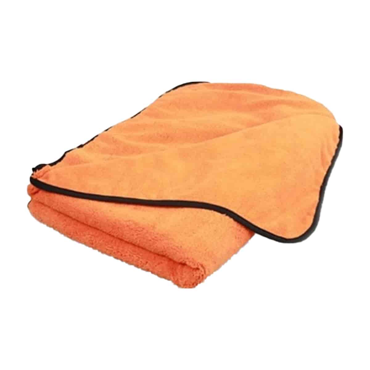 Large Microfiber Drying Towel Orange