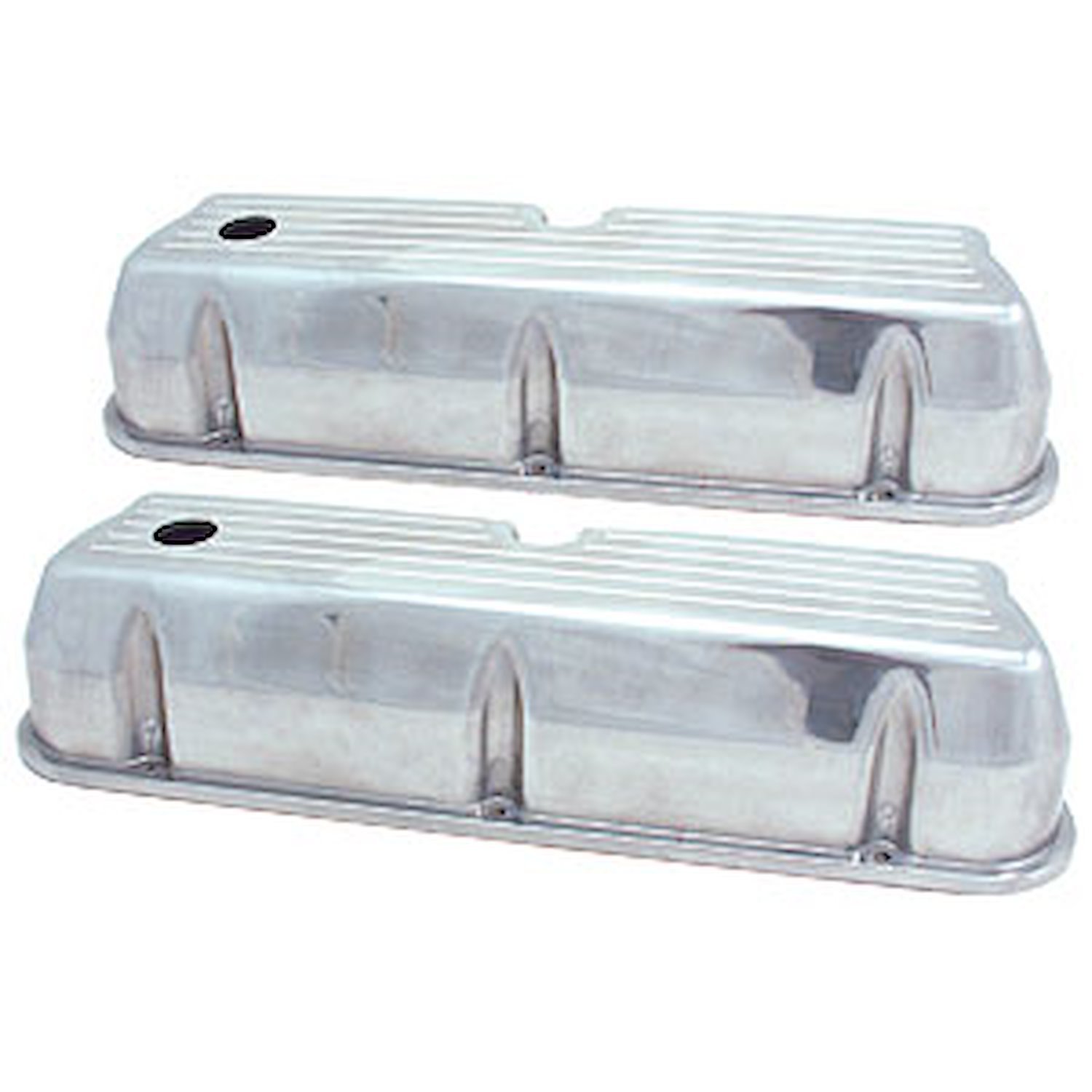 Polished Aluminum Valve Covers Small Block Ford 260-351W