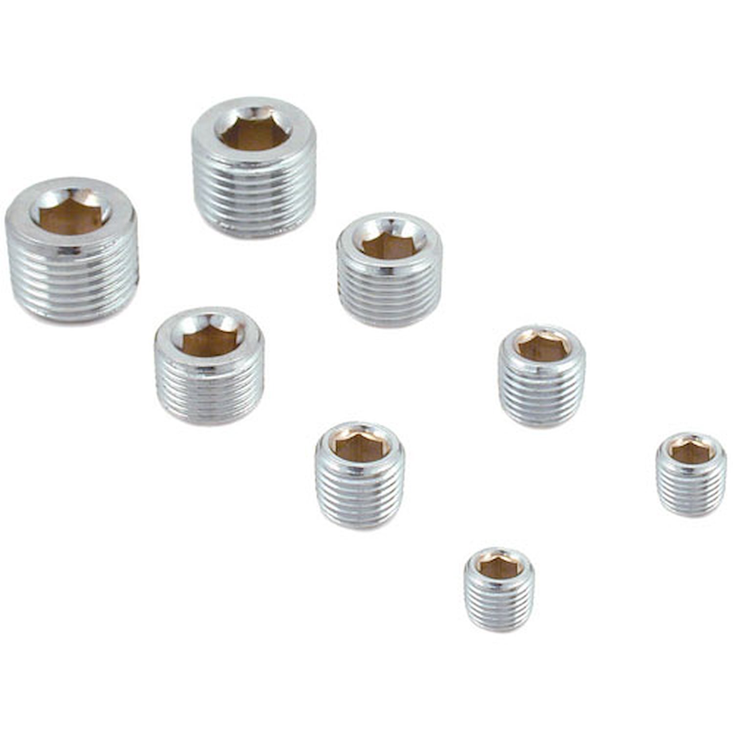 NPT Plug Kit Chrome