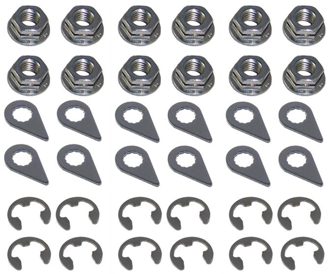 Fasteners EXHAUST HEADER NUT KIT