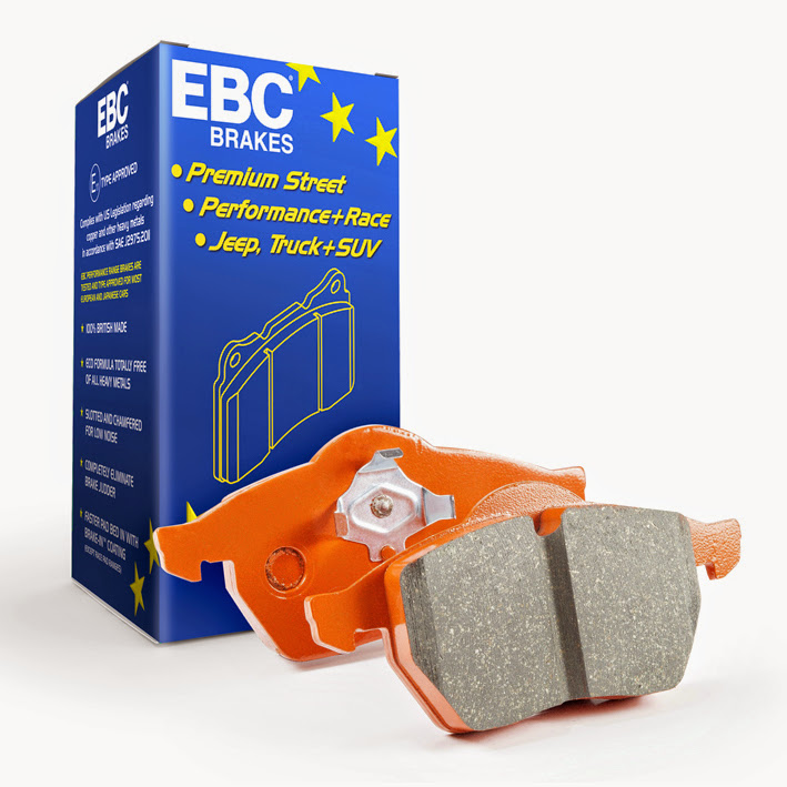 Orangestuff Brake Pads