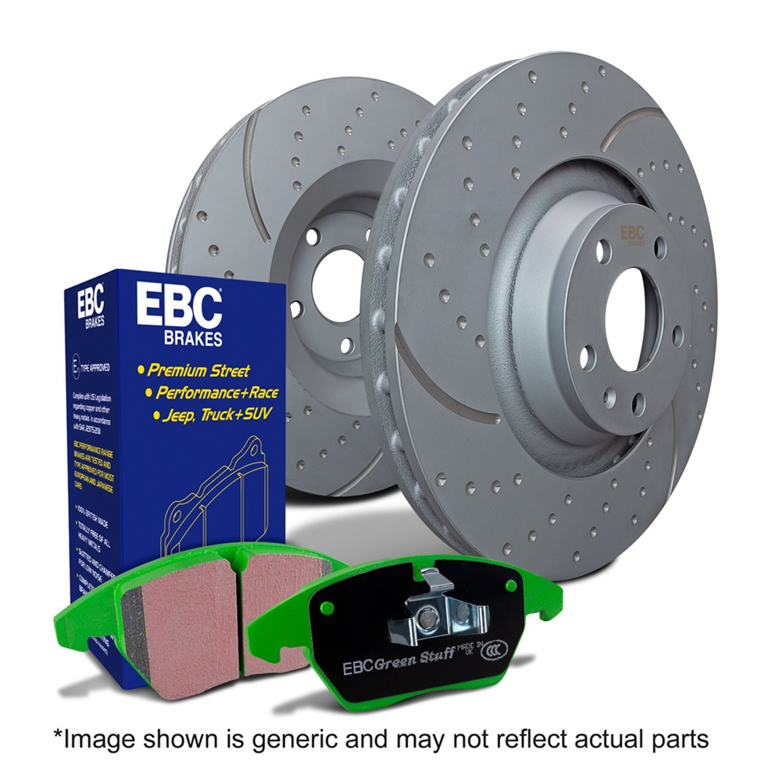 Stage-10 Brake Rotor and Pad Kit