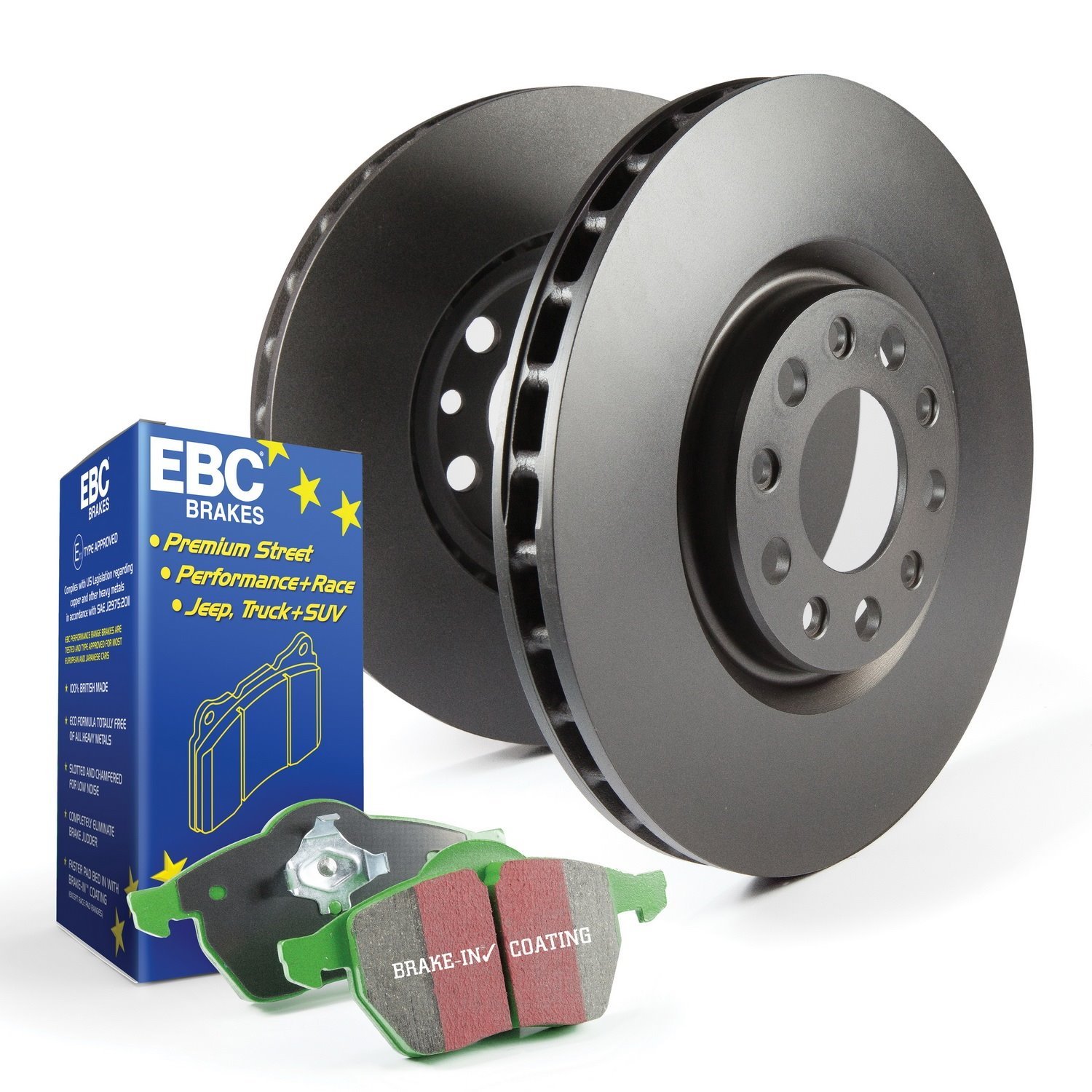 Stage-11 Brake Rotor and Pad Kit