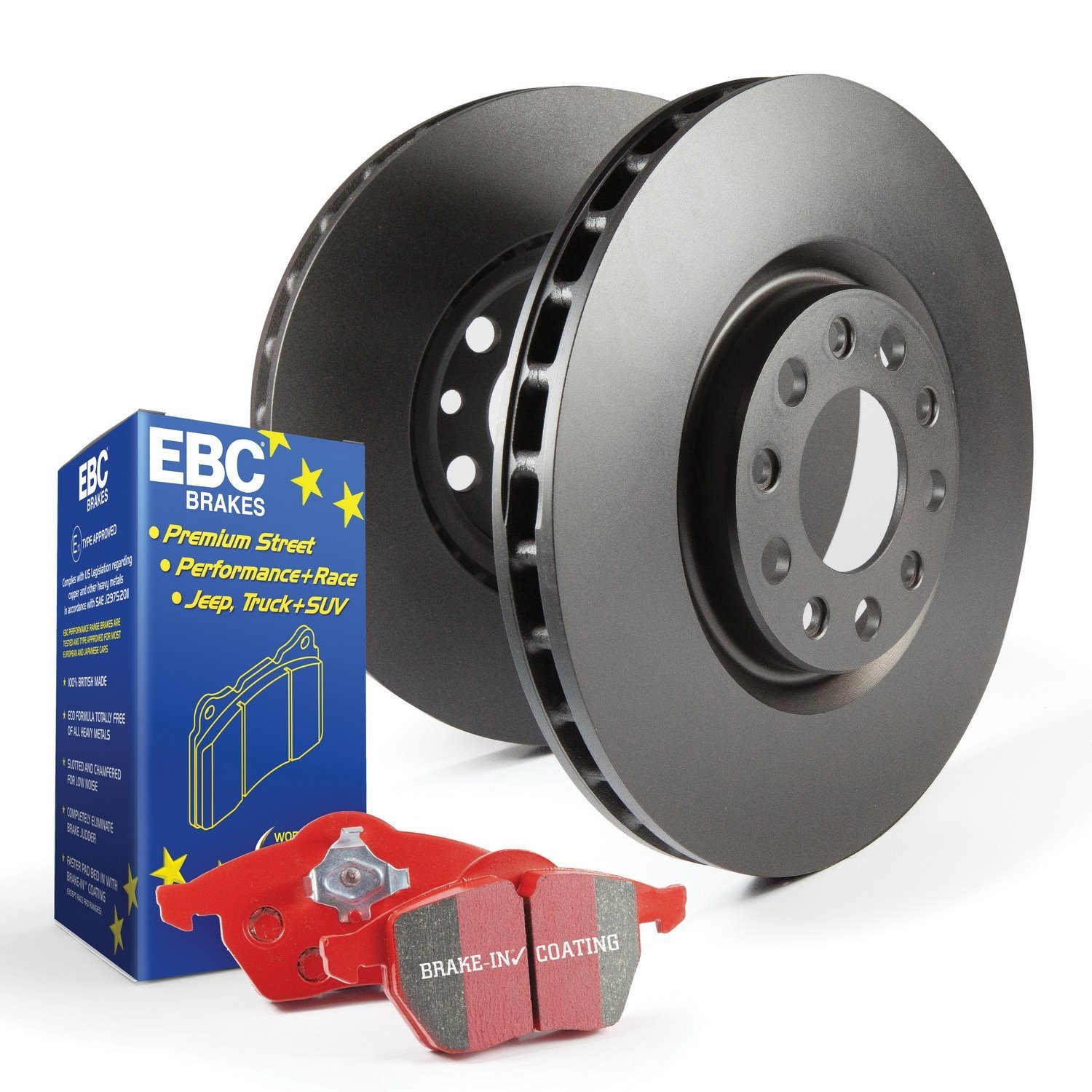 Stage-12 Brake Rotor and Pad Kit