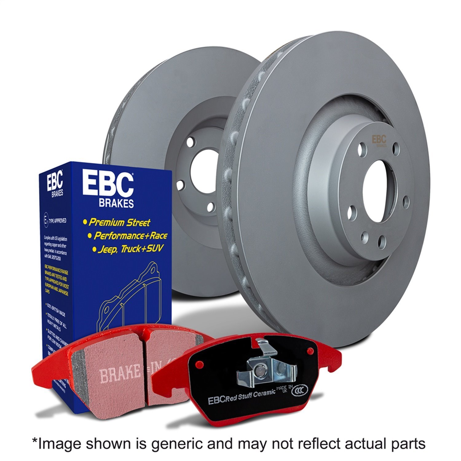 Stage-12 Brake Rotor and Pad Kit