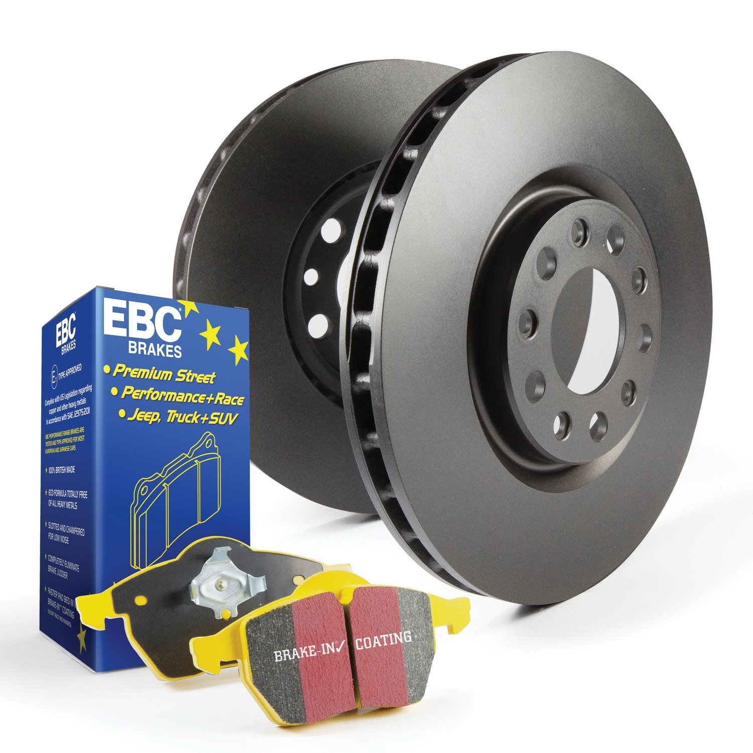 Stage-13 Brake Rotor and Pad Kit