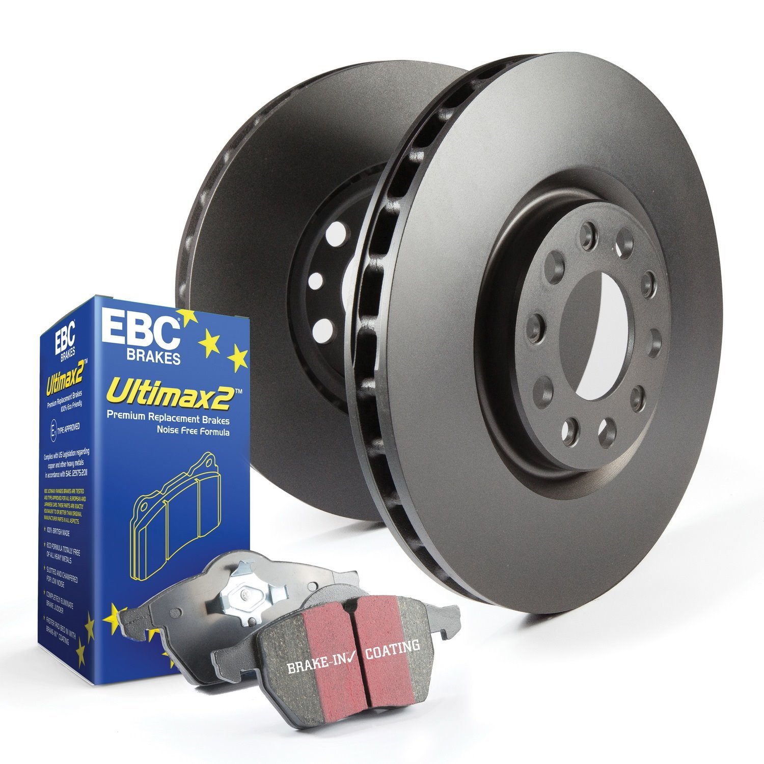 Stage-20 Brake Rotor and Pad Kit