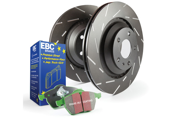 Stage-2 Brake Rotor and Pad Kit