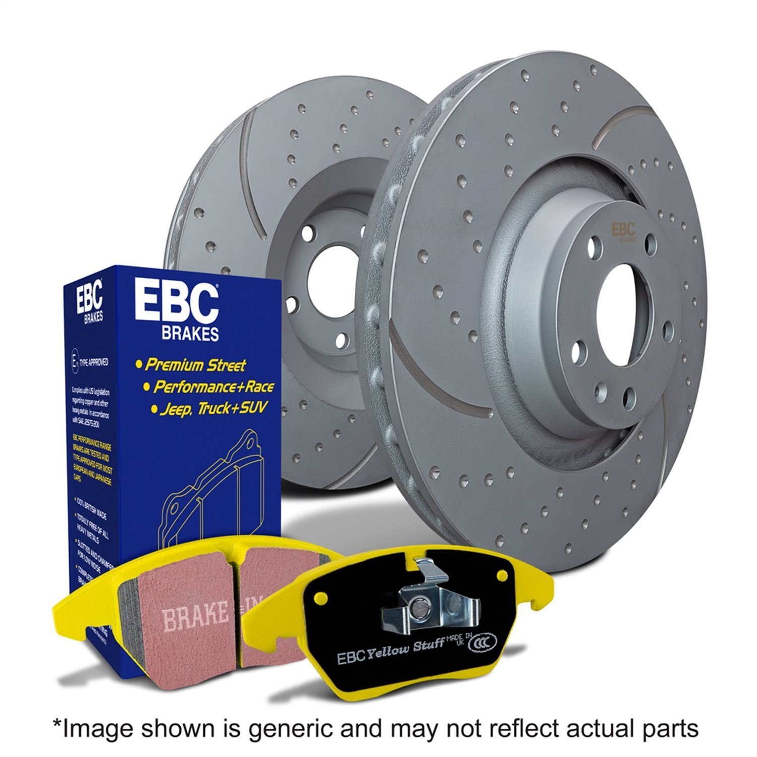 Stage-5 Brake Rotor and Pad Kit