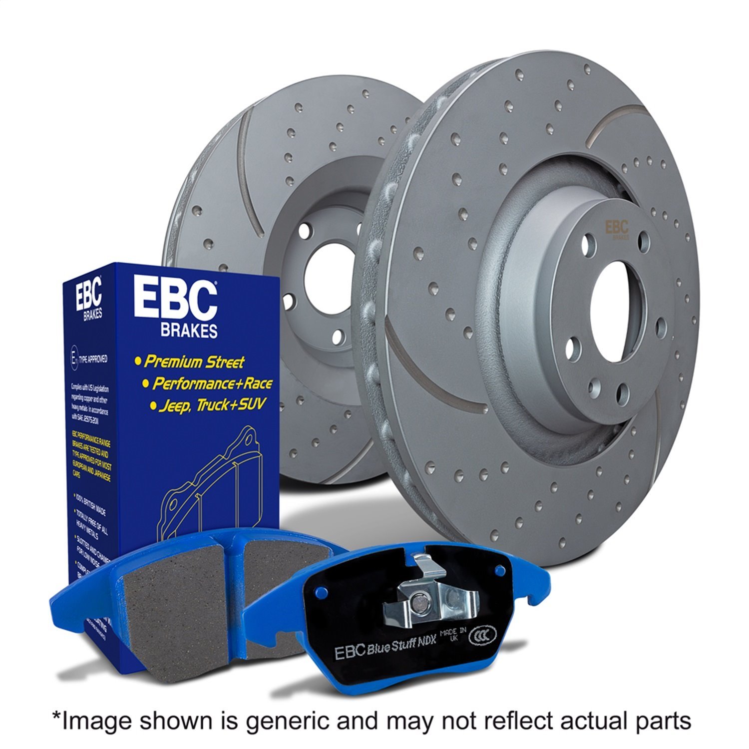 Stage-6 Brake Rotor and Pad Kit