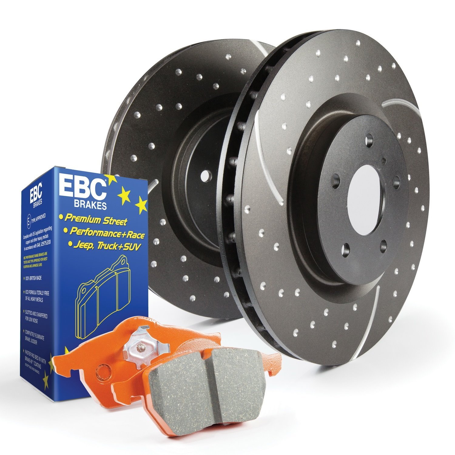 Stage-8 Brake Rotor and Pad Kit