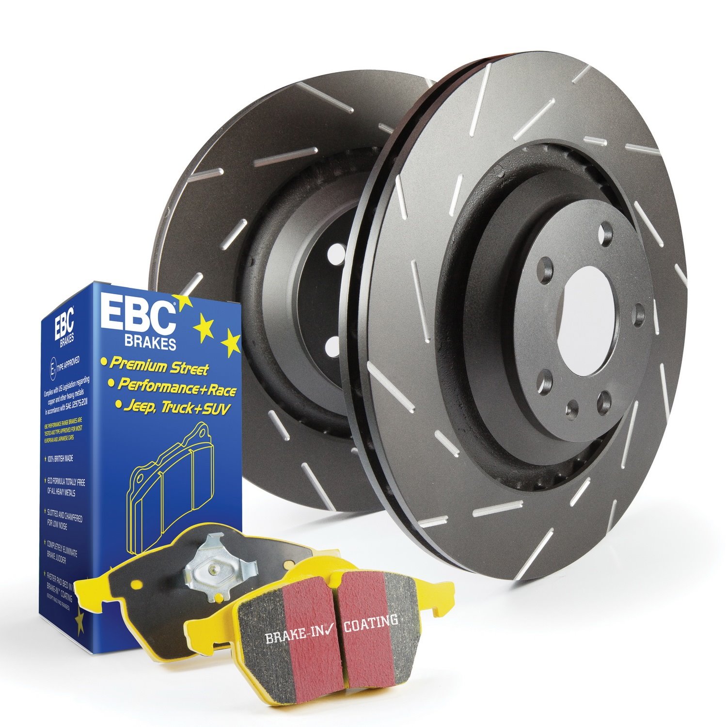 EBC Brakes Stage-9 Brake Rotor and Pad Kit