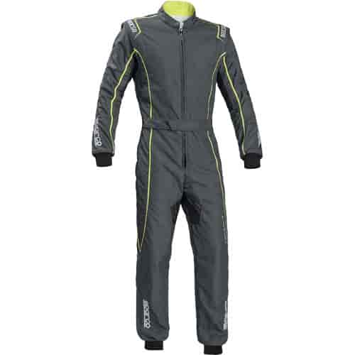 Groove KS-3 Kart Suit Gray/Yellow