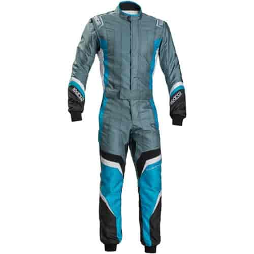 X-Light KS-7 Kart Suit Gray/Celeste