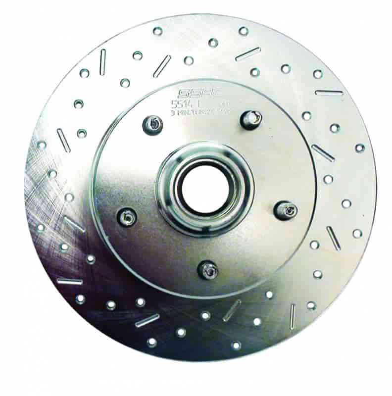 Front Left Big Bite Brake Rotor 1999-2004 Ford F-Series Super Duty