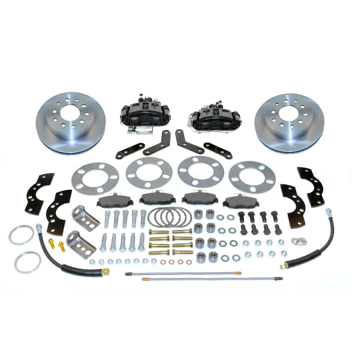 Single Piston Rear Disc Brake Conversion Kit For Ford 8" and 9" Small Bearing Rear Ends