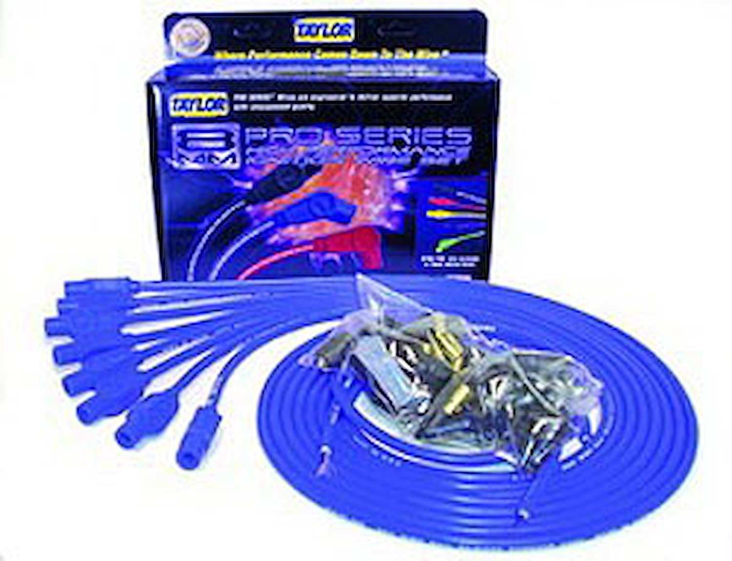 Pro Wire 8mm Spark Plug Wires Universal Fit,