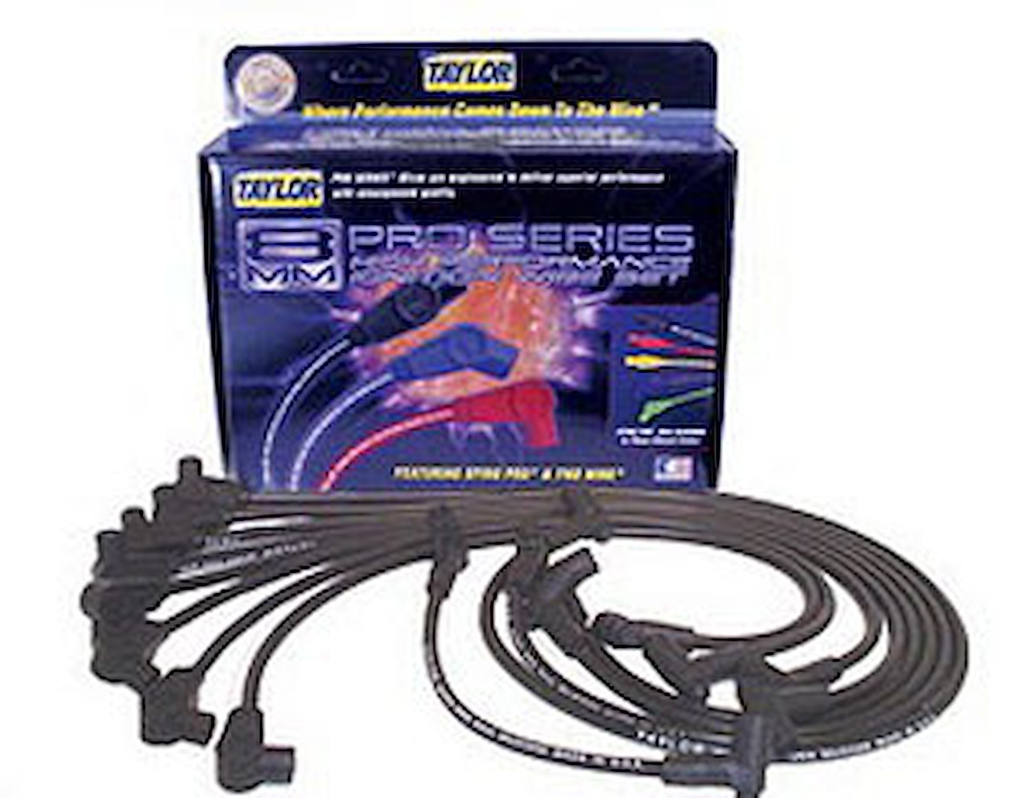 Spiro-Pro 8mm Spark Plug Wires 1996-2002 Chevy/GMC Trucks