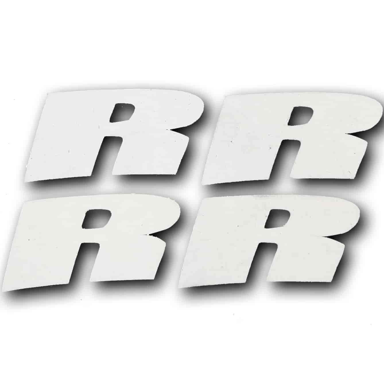 Letter R Tire Lettering Kit