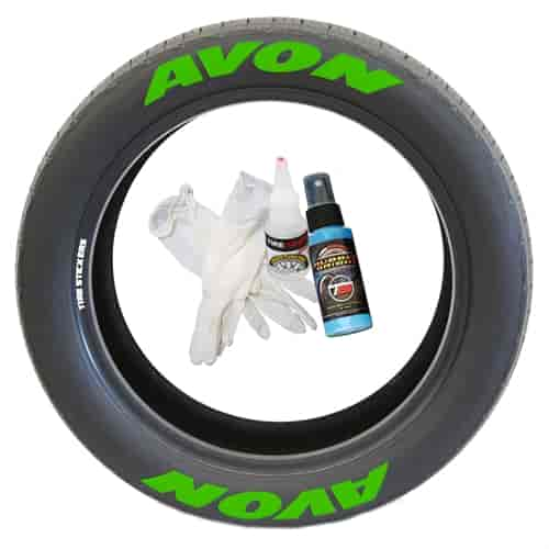 Avon Tire Lettering Kit