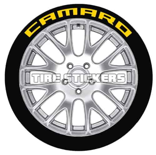 Camaro Tire Lettering Kit