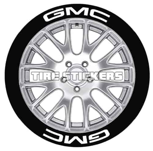 GMC Tire Lettering Kit