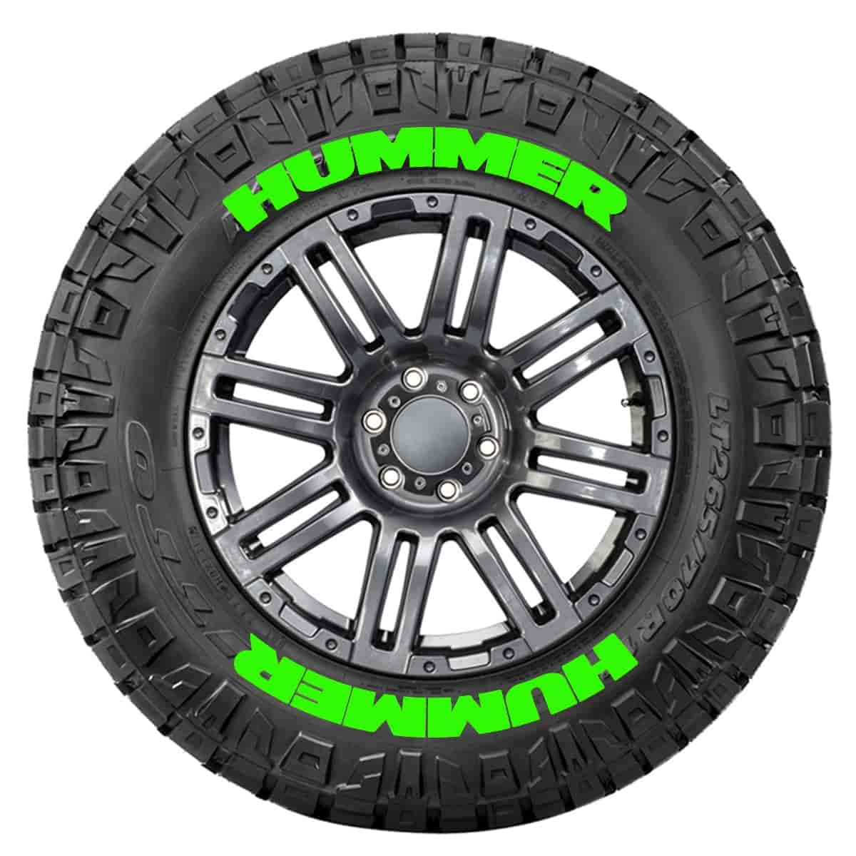 Hummer Tire Lettering Kit