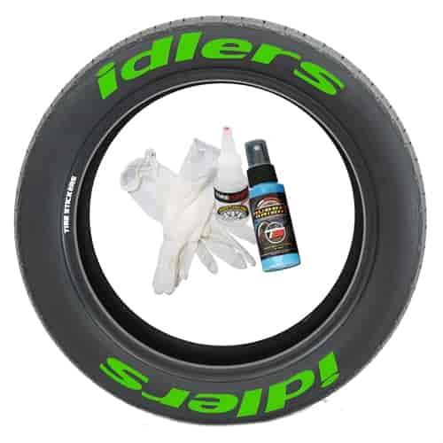 Idlers Tire Lettering Kit