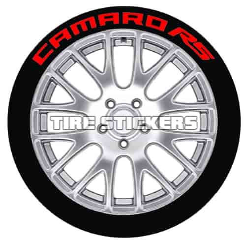 Camaro RS Tire Lettering Kit