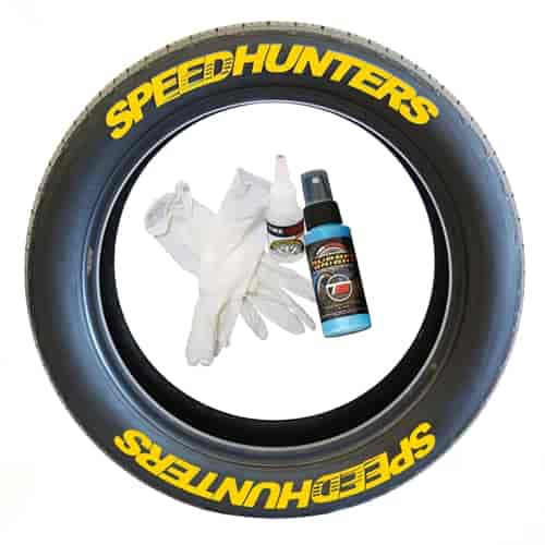 Speedhunters Tire Lettering Kit